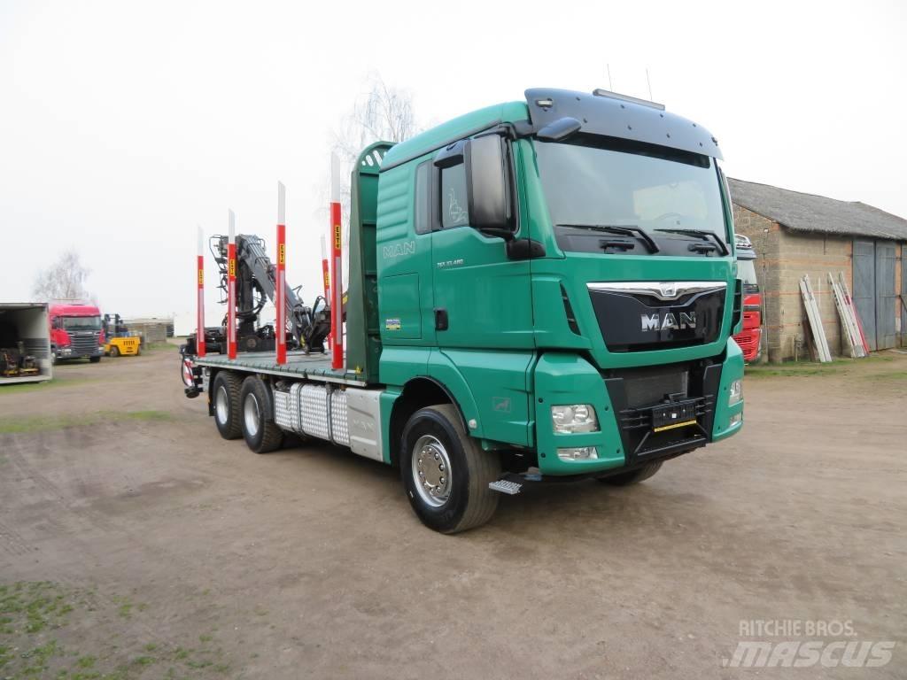 MAN TGX 33.480 Nákladné vozidlá na prepravu dreva