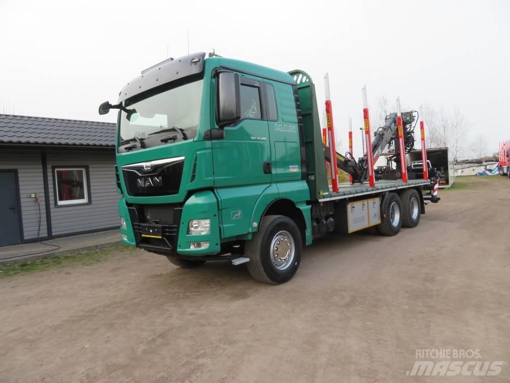 MAN TGX 33.480 Nákladné vozidlá na prepravu dreva