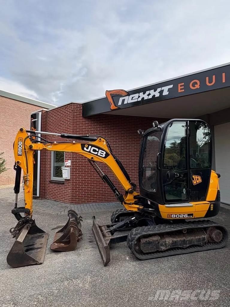 JCB 8026 CTS Mini rýpadlá < 7t
