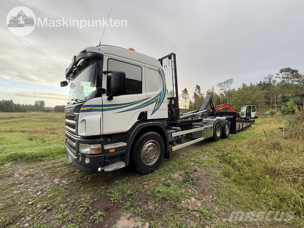 Scania P 380 LB Hákový nosič kontajnerov