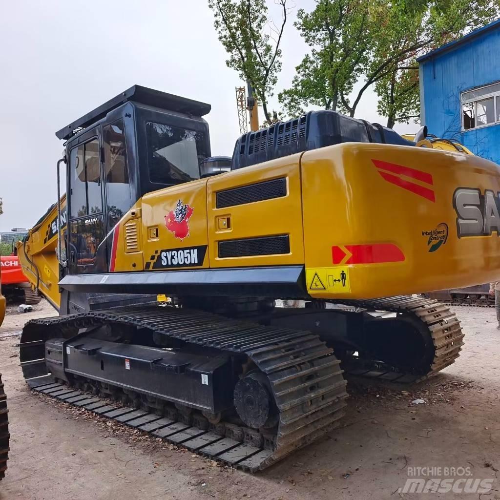 Sany SY 305 H Pásové rýpadlá