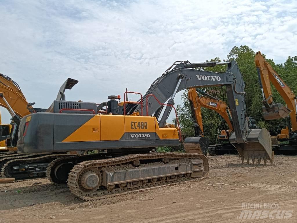 Volvo EC480 Pásové rýpadlá