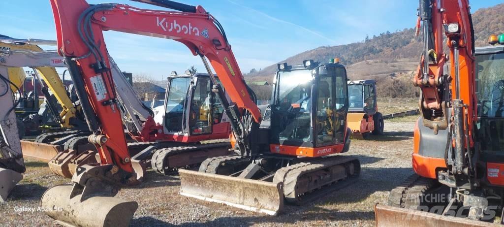 Kubota KX 080-4 Midi rýpadlá 7 t - 12 t