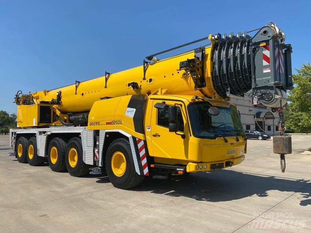 Grove GMK5250L Univerzálne terénne žeriavy