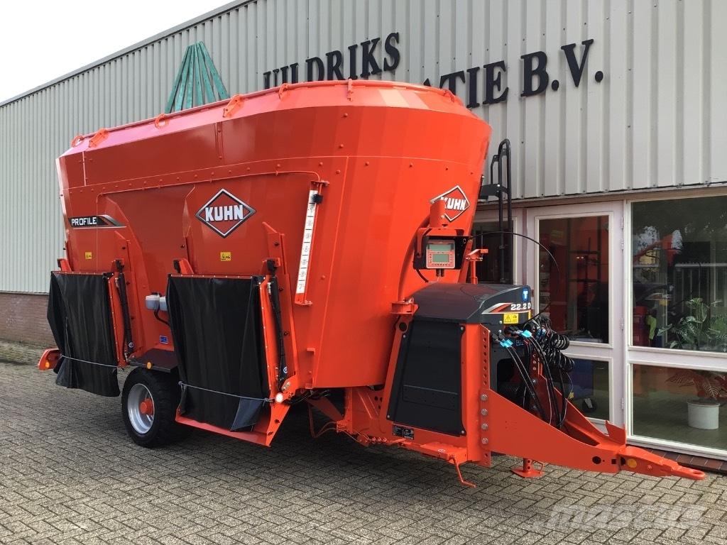 Kuhn Profile 22.2 DM Kŕmidlá, kŕmne žľaby