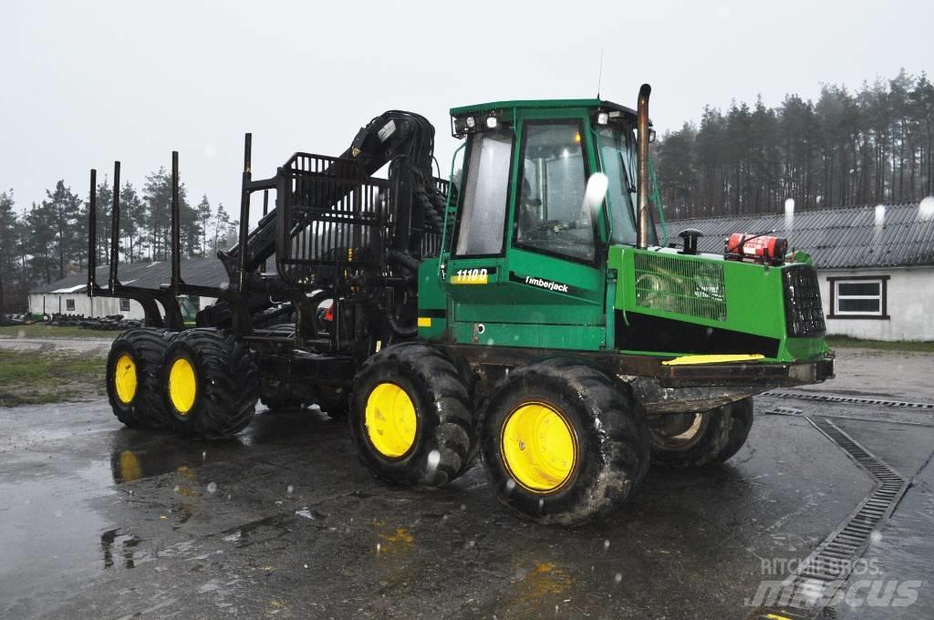 Timberjack 1110C Lesné traktory