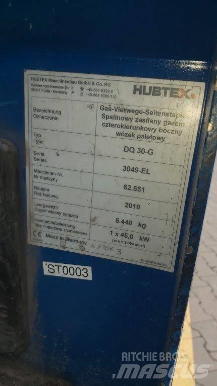 Hubtex DQ 30 G Bočný vysokozdvižný vozík