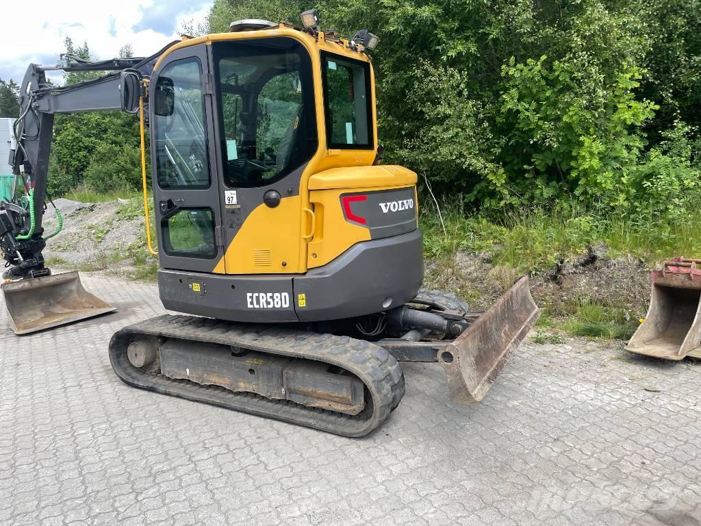 Volvo ECR58D Mini rýpadlá < 7t