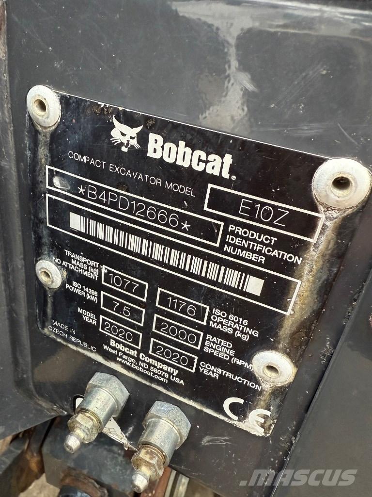 Bobcat E 10z Mini rýpadlá < 7t