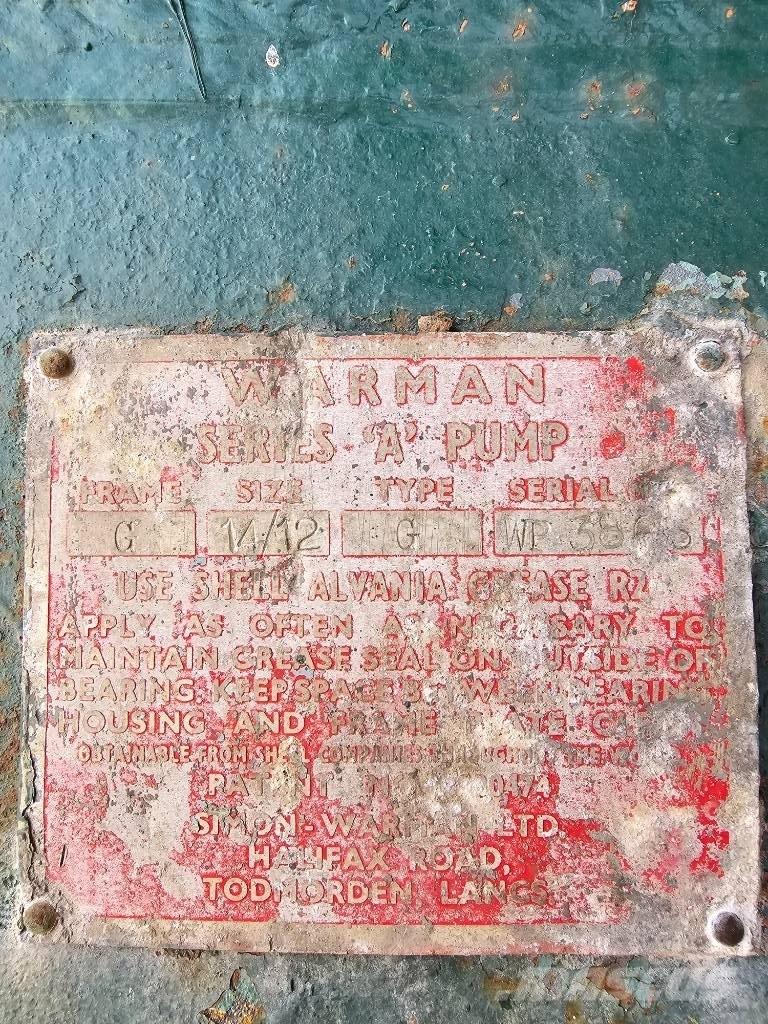 Warman pump 14/12'' Drapáky