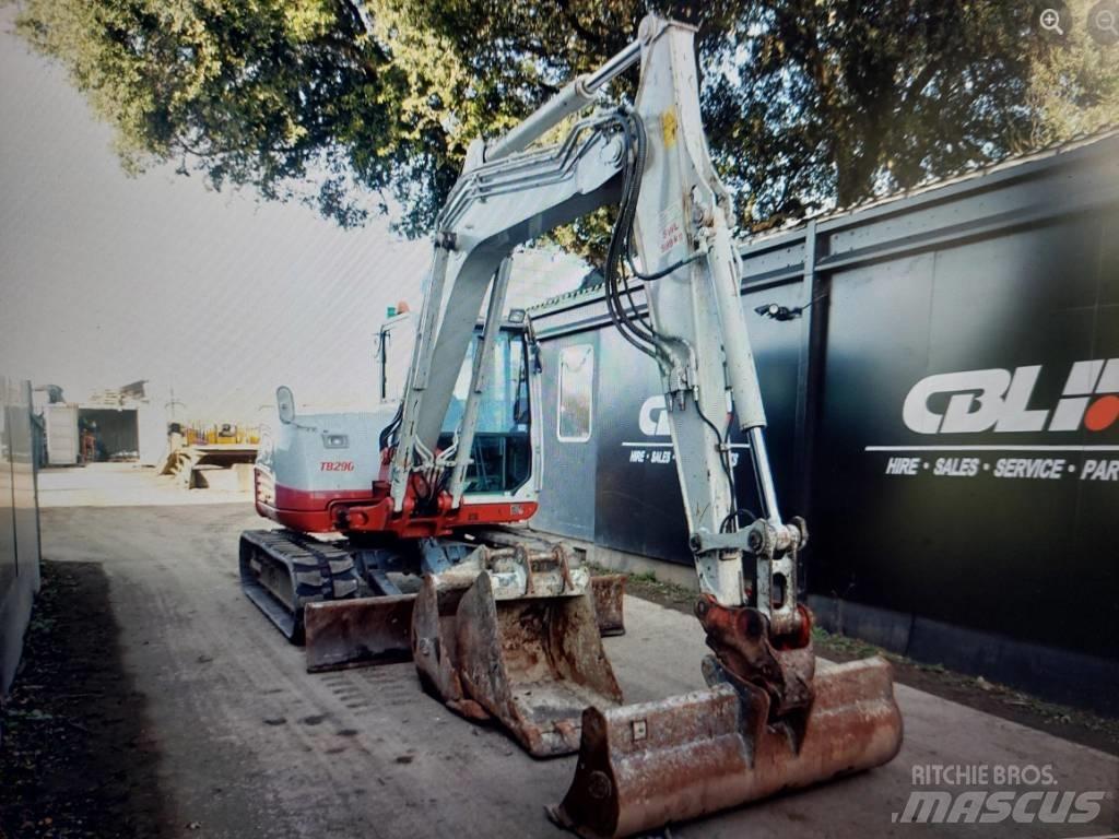 Takeuchi TB 290 Midi rýpadlá 7 t - 12 t