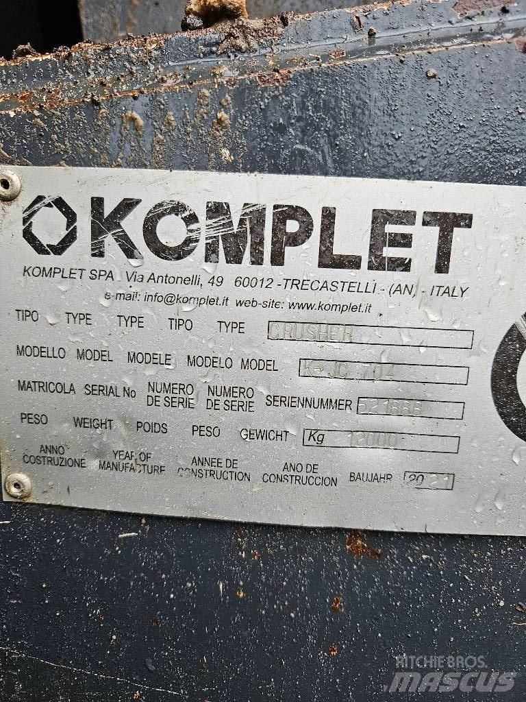 Komplet K-JC 704 Mobilné drviče