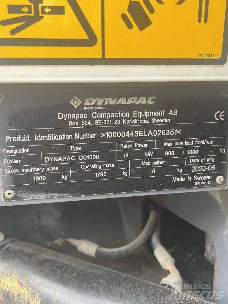 Dynapac CC 1000 Tandemové valce