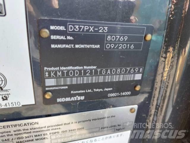 Komatsu D37PX-23 Pásové dozéry
