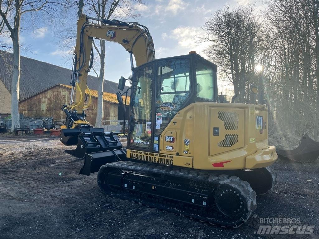 CAT 308 Midi rýpadlá 7 t - 12 t