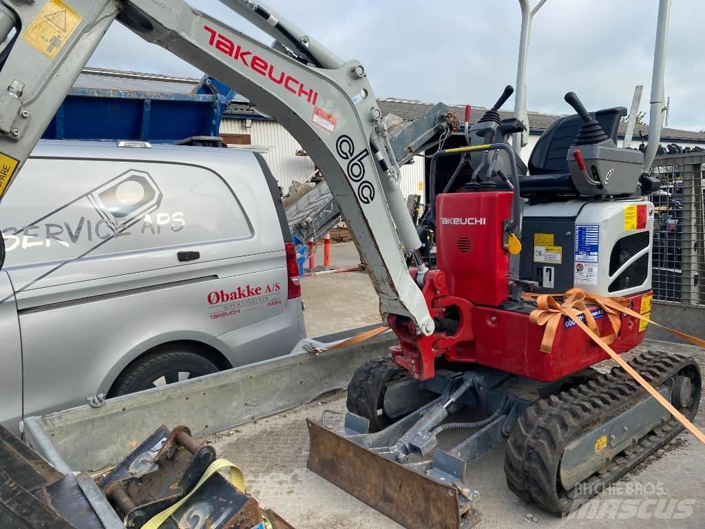 Takeuchi TB 210 Mini rýpadlá < 7t