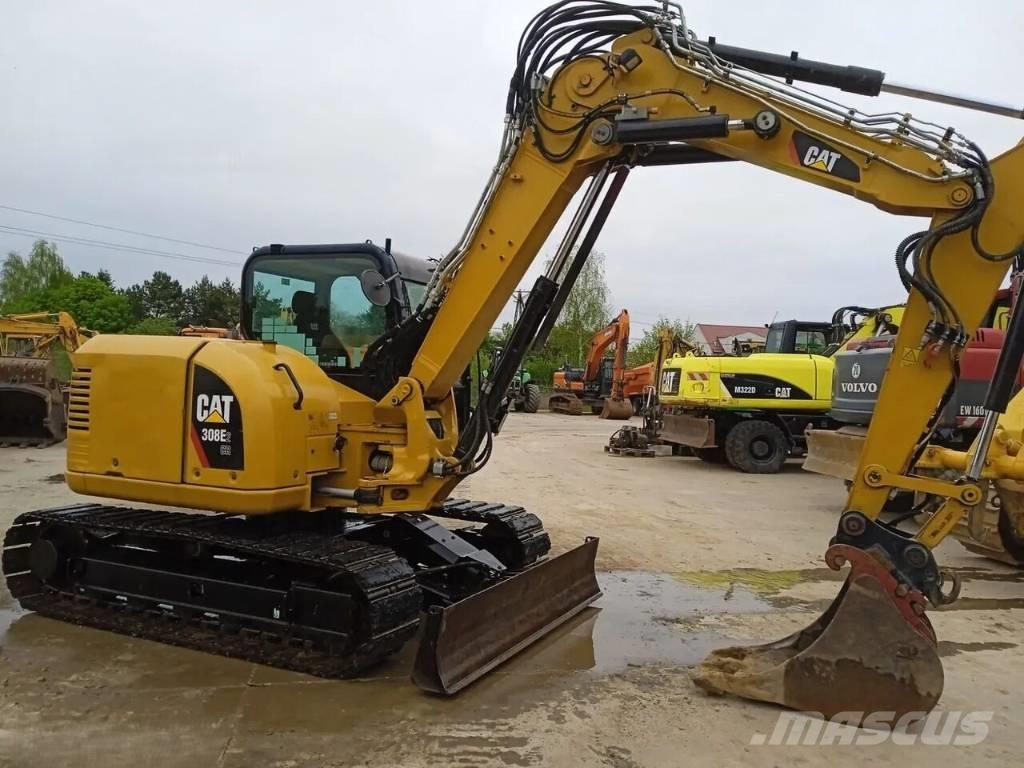 CAT 308 E 2 CR Midi rýpadlá 7 t - 12 t