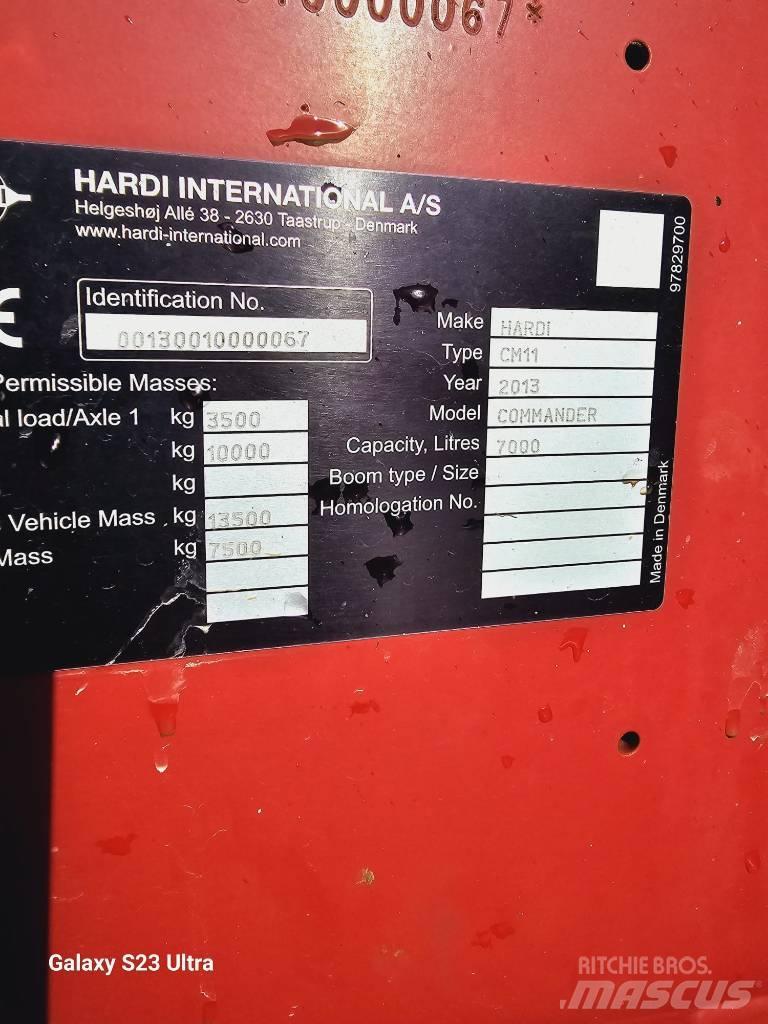 Hardi Commander 7000 Ťahané postrekovače