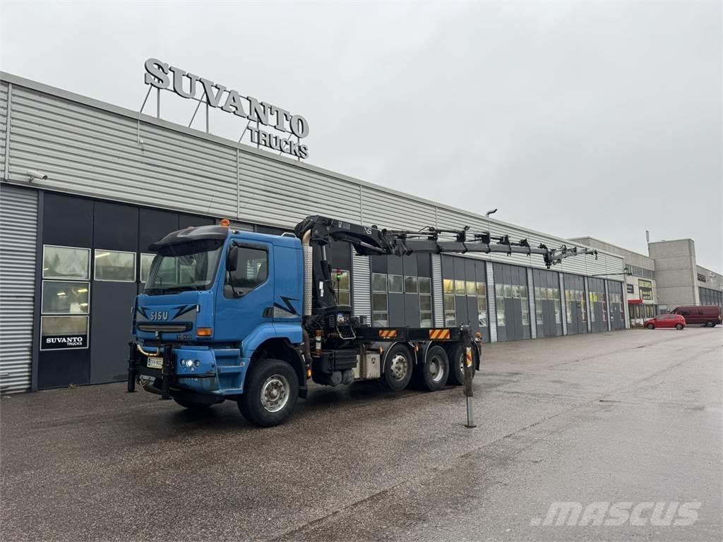 Sisu E11M Autožeriavy, hydraulické ruky