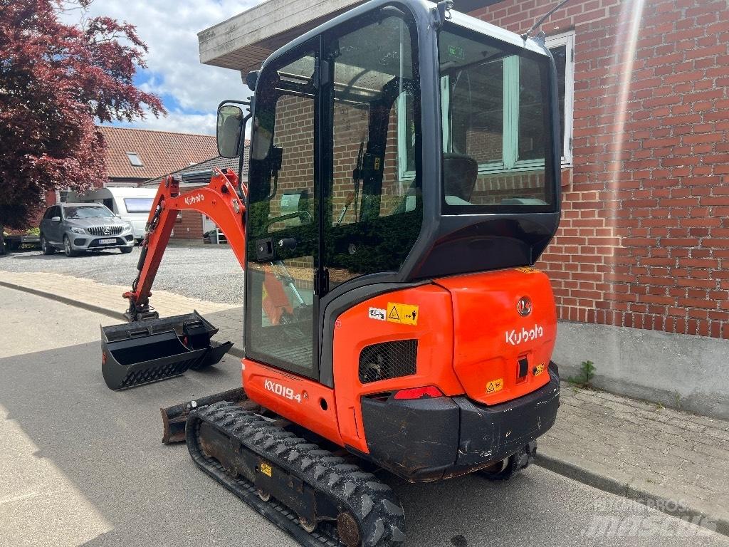 Kubota KX 019-4 Mini rýpadlá < 7t