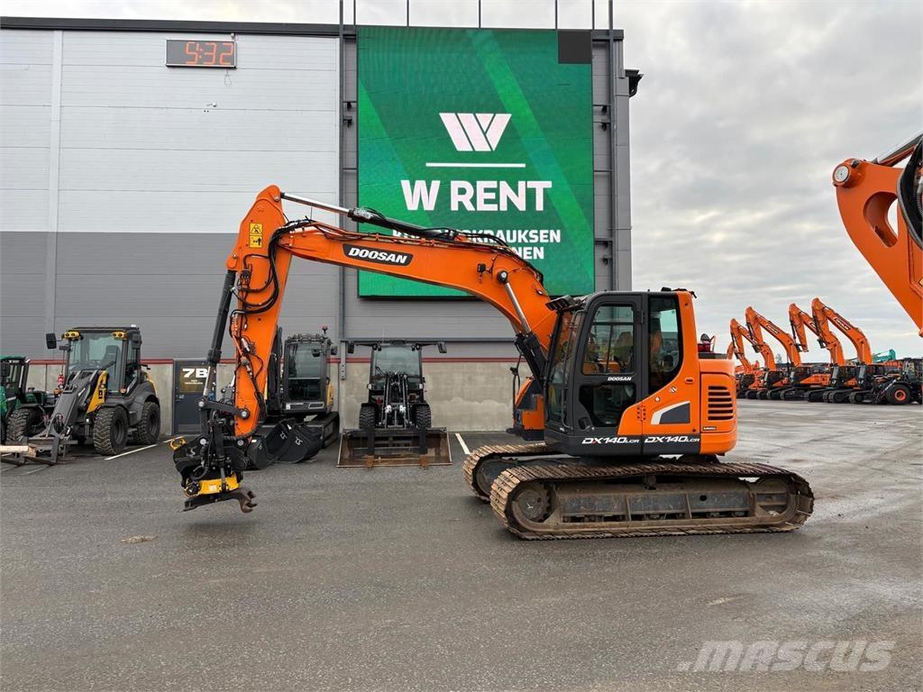 Doosan DX140LCR-5 Pásové rýpadlá