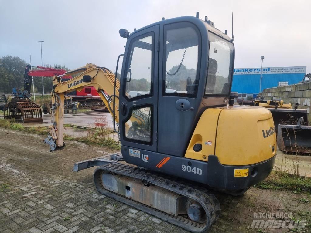 LiuGong 904D Mini rýpadlá < 7t