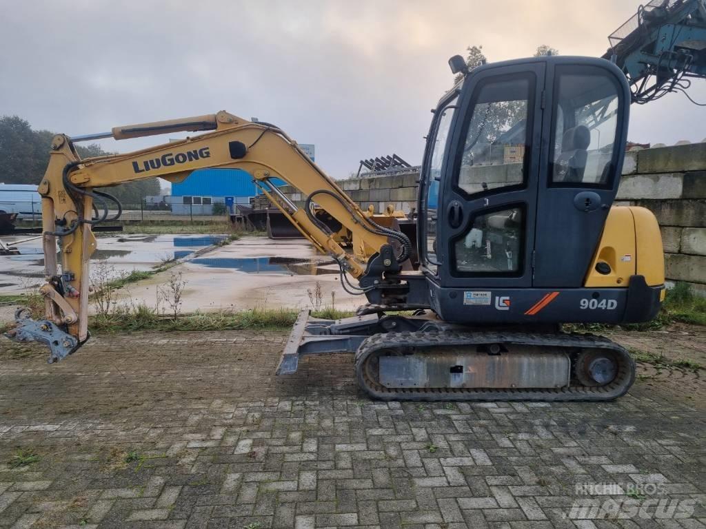 LiuGong 904D Mini rýpadlá < 7t
