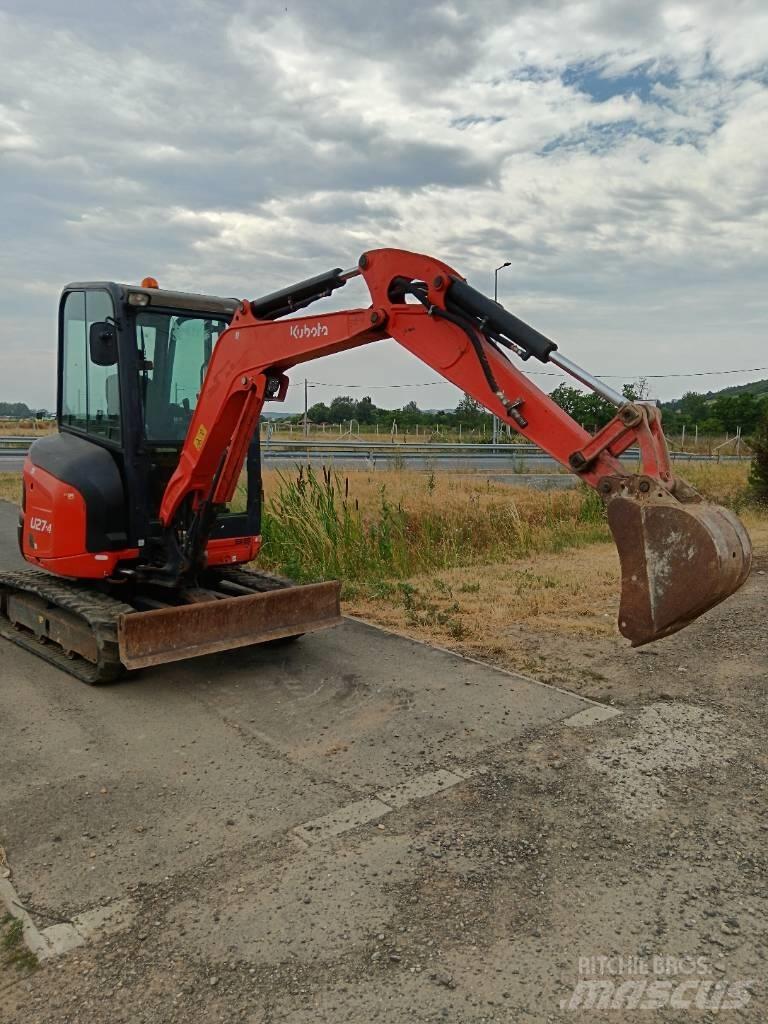 Kubota U 27-4 Mini rýpadlá < 7t