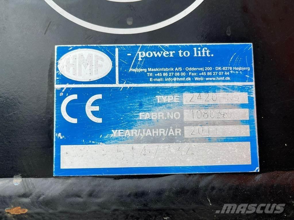 HMF 2420 K5 Nakladacie žeriavy
