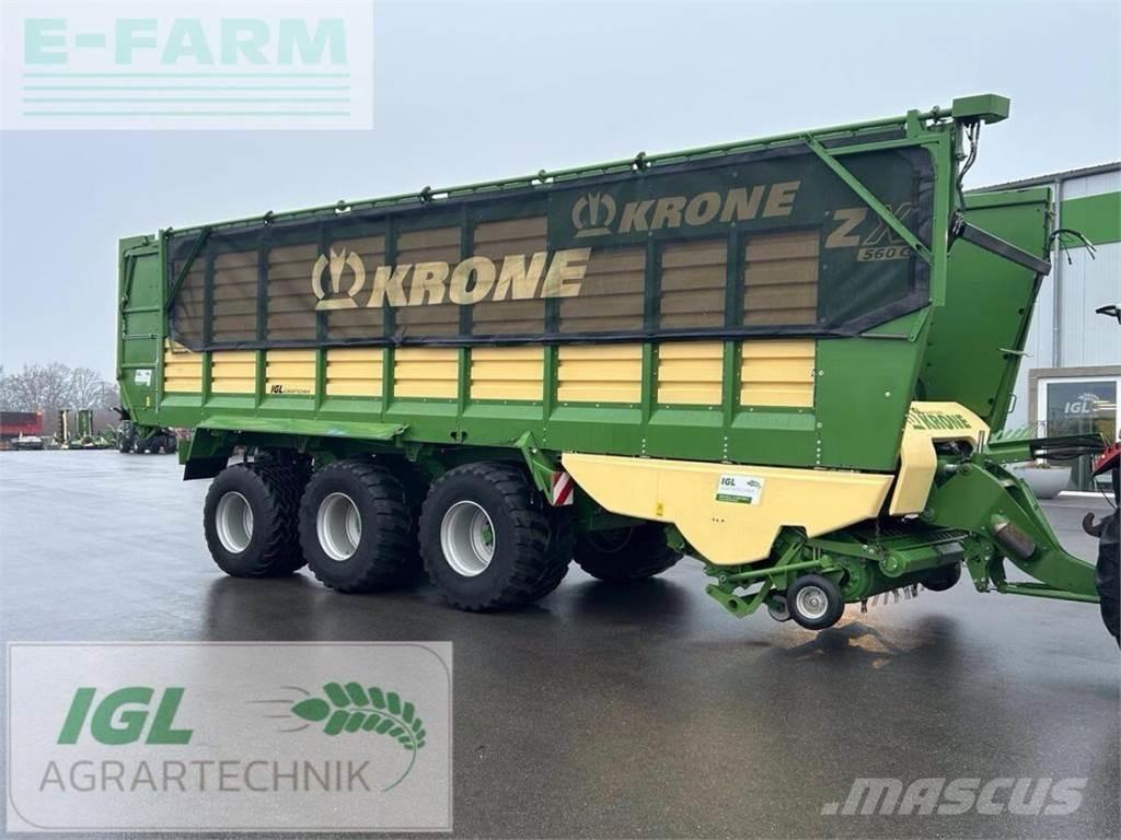 Krone zx 560 gl Obilné návesy