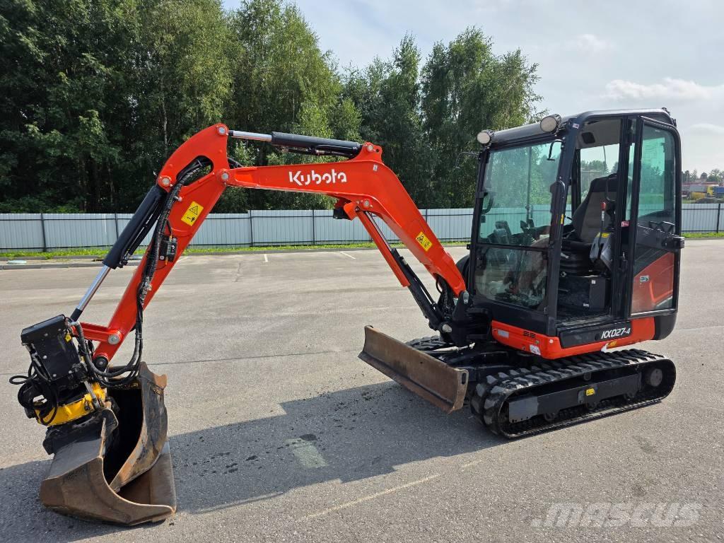 Kubota KX 027-4 Mini rýpadlá < 7t