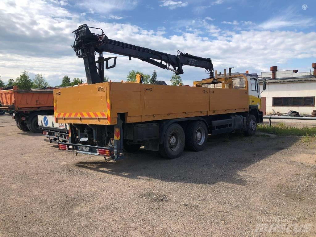 MAN 26.322 Autožeriavy, hydraulické ruky