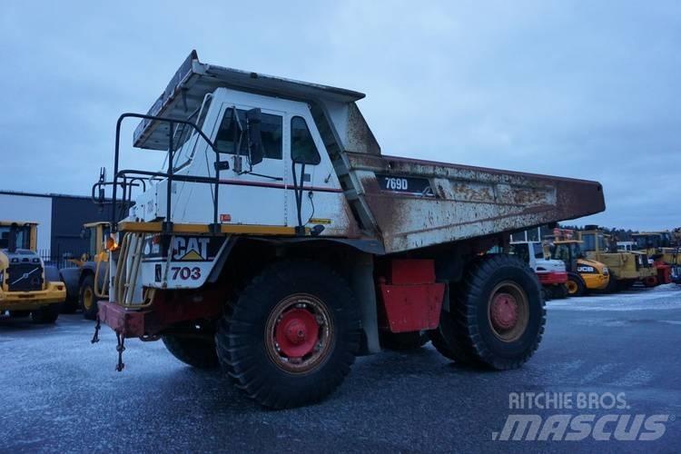 CAT 769 D Pevné dempry