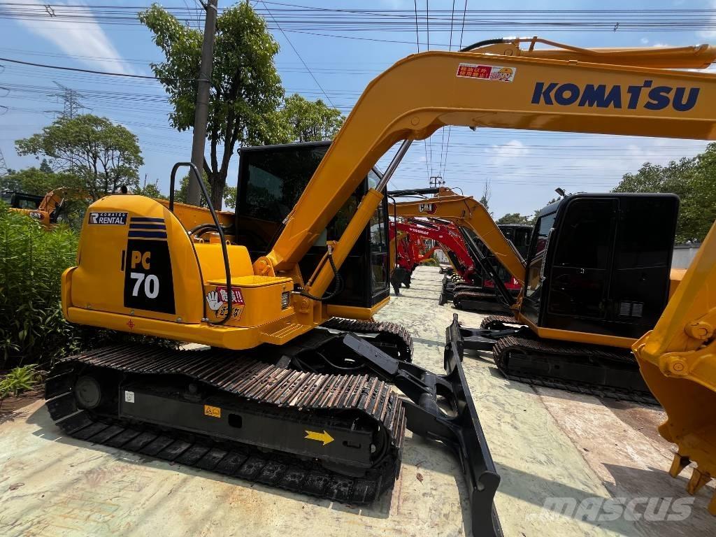 Komatsu PC 70 Pásové rýpadlá