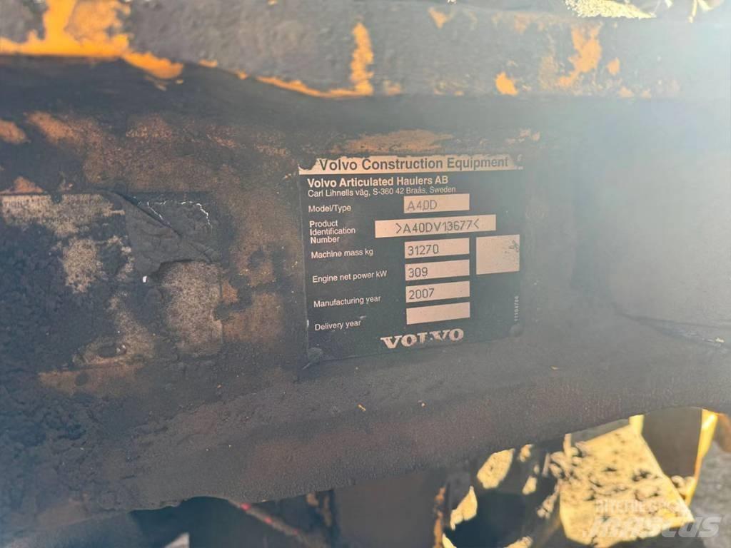 Volvo A 40 D Kĺbové nákladné autá