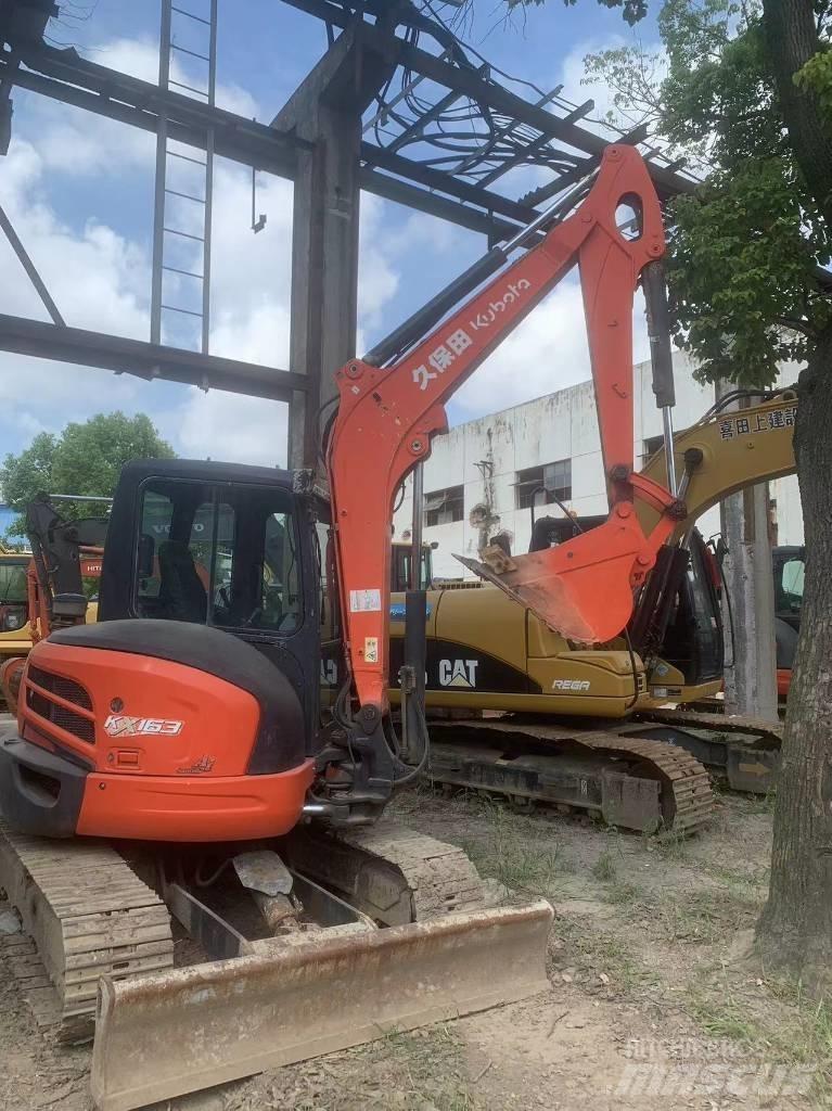 Kubota KX 163 Pásové rýpadlá
