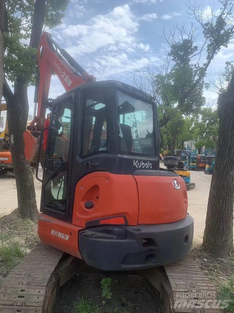 Kubota KX 163 Pásové rýpadlá