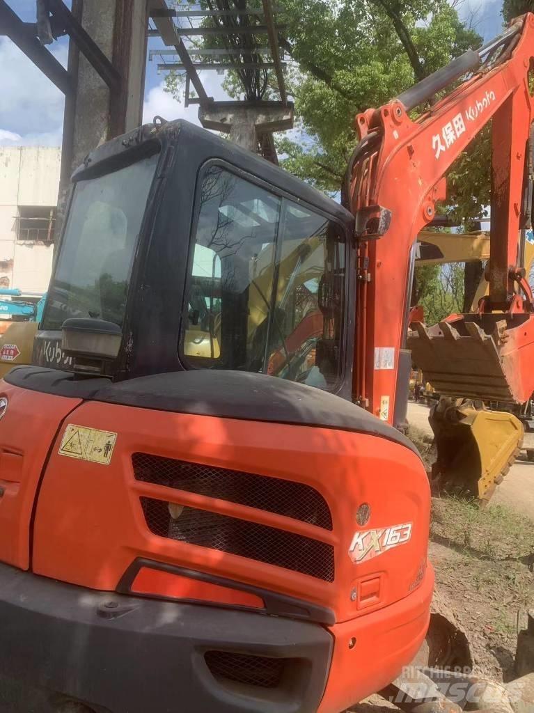 Kubota KX 163 Pásové rýpadlá