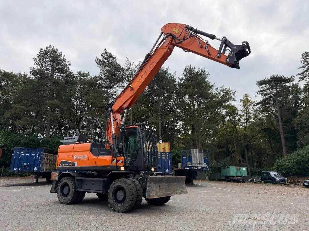 Doosan DX170W-5 Kolesové rýpadlá