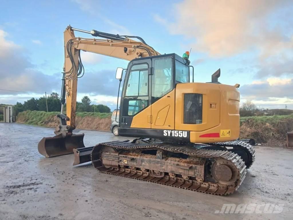Sany SY 155 U Pásové rýpadlá