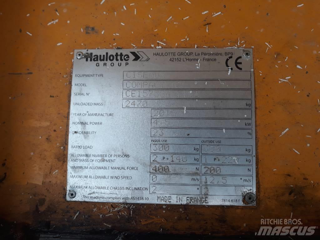 Haulotte Compact 12 Nožnicové zdvíhacie plošiny