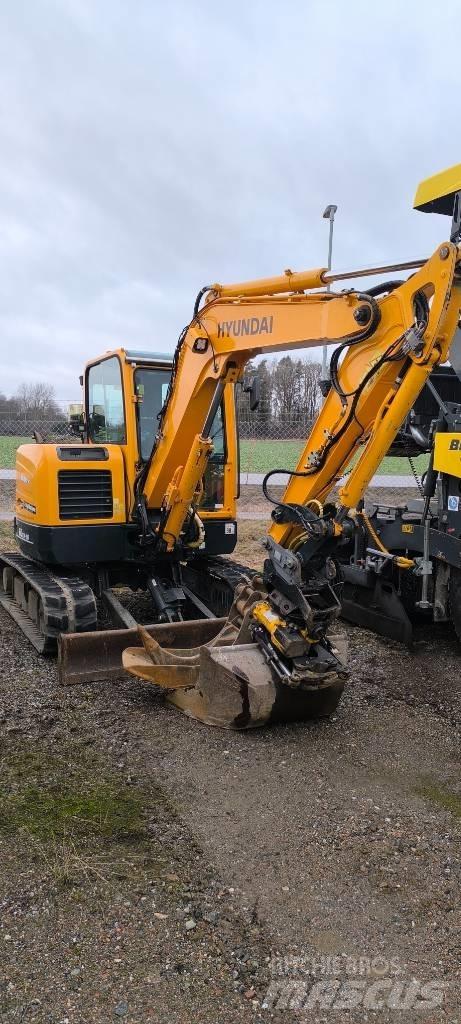 Hyundai R60CR-9A Mini rýpadlá < 7t
