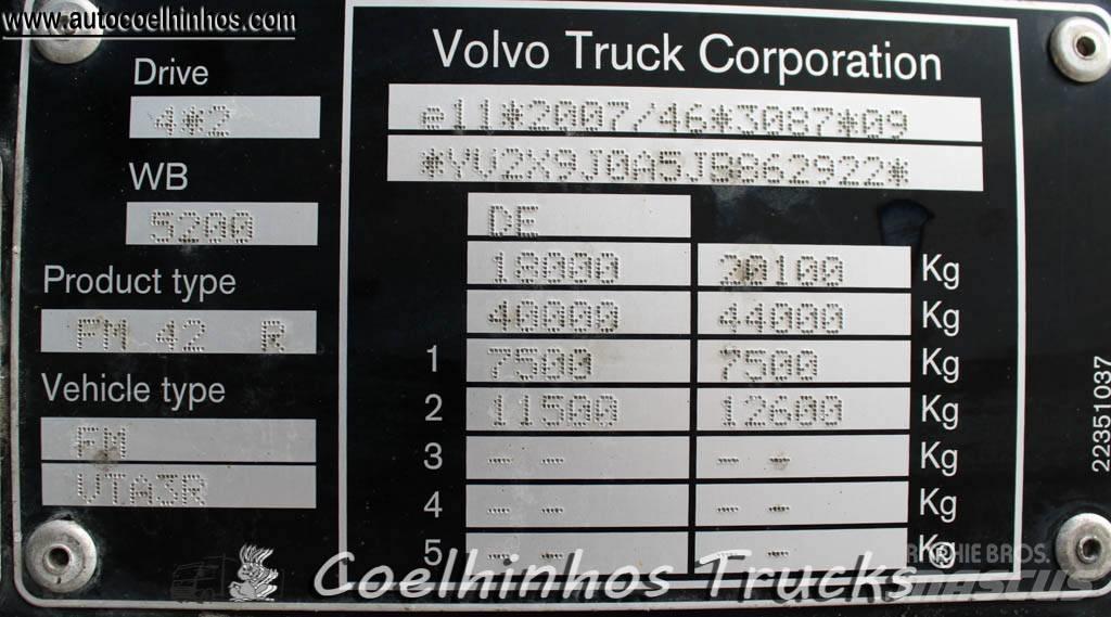 Volvo FM 330 Nákladné vozidlá s bočnou zhrnovacou plachtou