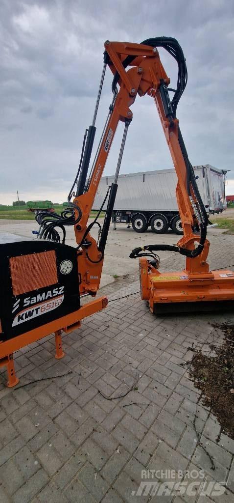 Samasz KWT 651EP Kosačky namontované a ťahané