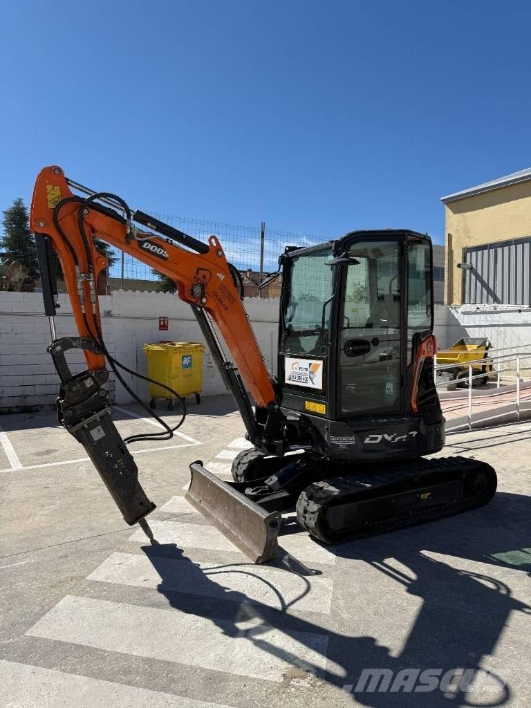 Doosan DX 27 Z Mini rýpadlá < 7t