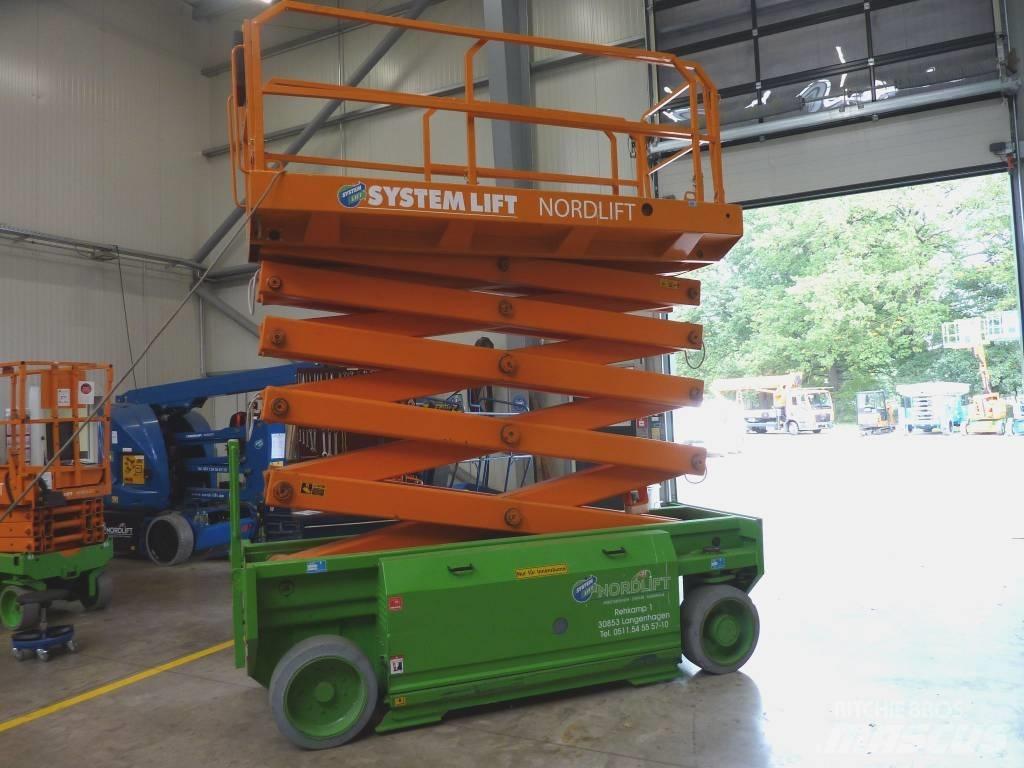 HAB S 152 10 E2WD Nožnicové zdvíhacie plošiny