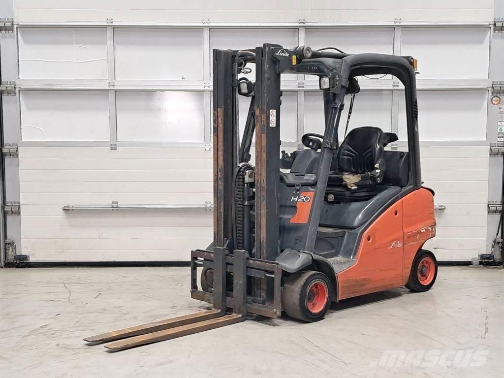 Linde H20T-01 LPG vozíky