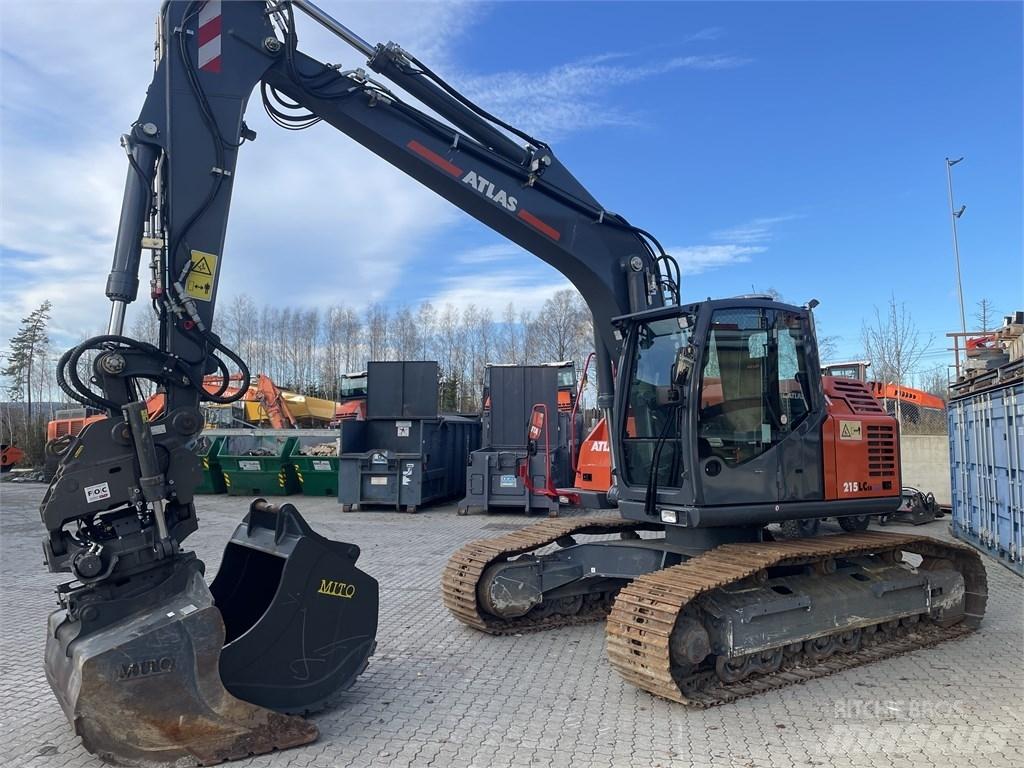 Atlas 215LC SR Pásové rýpadlá