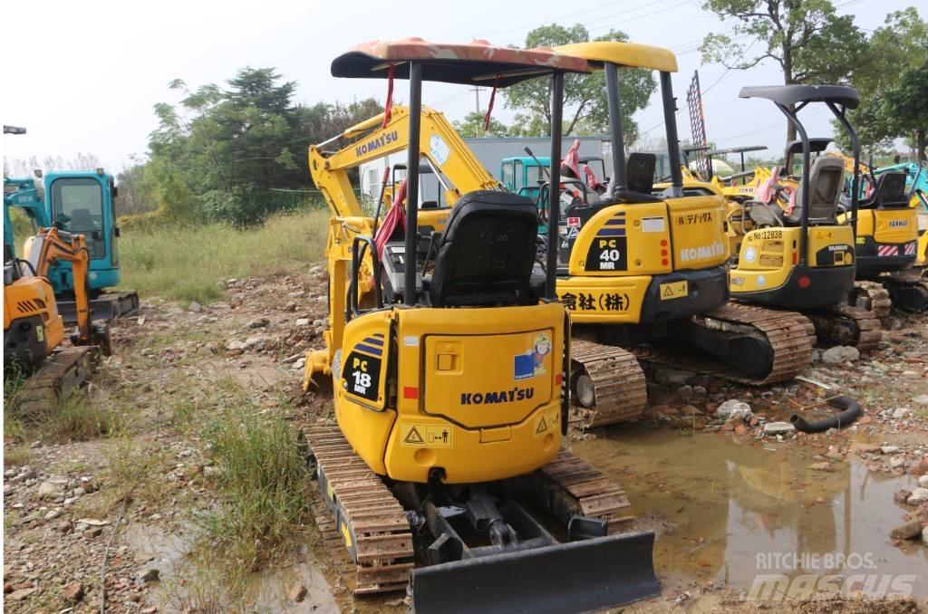 Komatsu PC 18 MR Mini rýpadlá < 7t