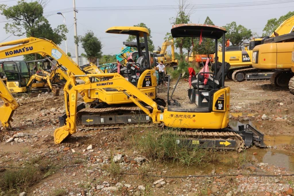 Komatsu PC 18 MR Mini rýpadlá < 7t